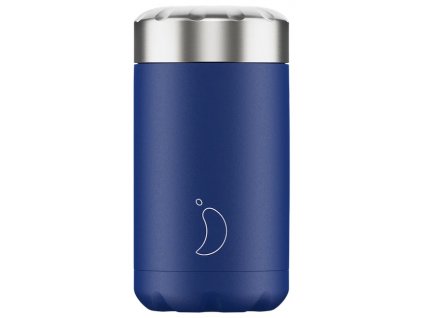 Termos pentru mâncare Chilly's Bottles - albastru mat 500 ml, colecția Original
