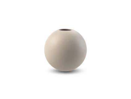 HI 028 03 SA Ball Vase 20cm Sand