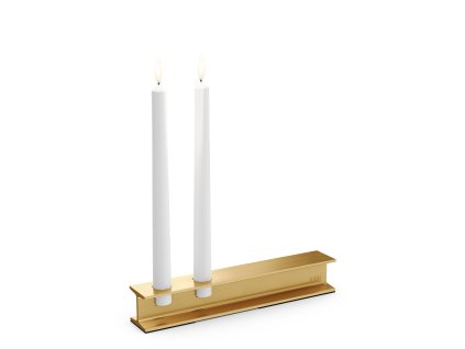00662 HENRY METAL II gold kerzen