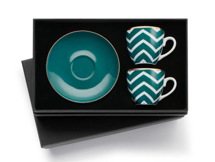 l classic turkish coffee cups wave turquoise Selamlique set 2 3.png