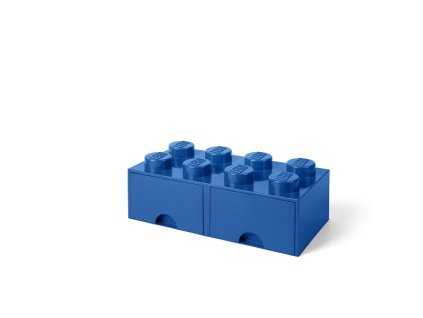 Cutie depozitare 8 cu sertare, variante multiple - LEGO (Culoare roșu)