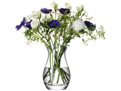 14699 lsa flower posy sklenena vaza 17 5cm cira handmade
