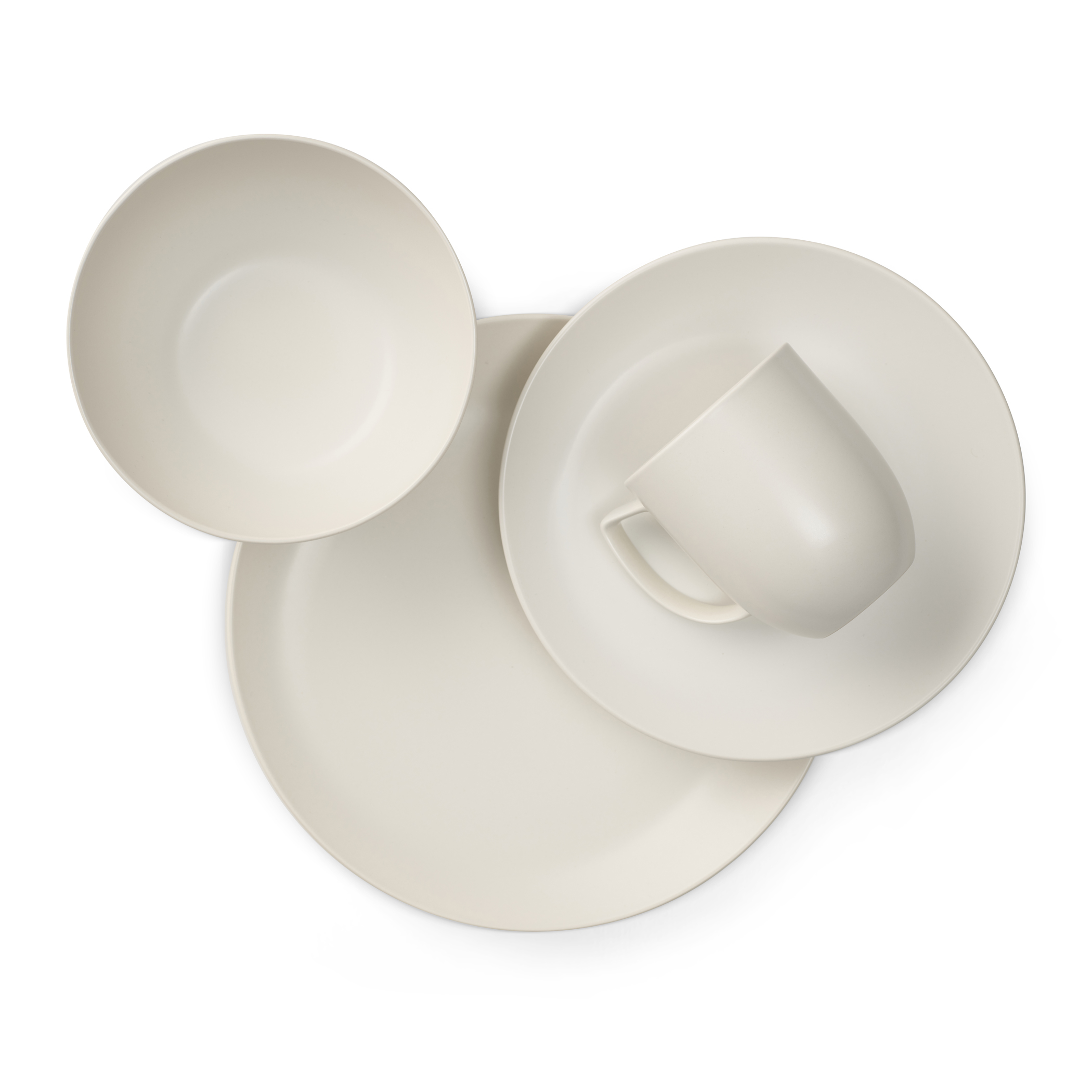 Set vase de ceramică Orbit - Starry White 4buc - Nambé