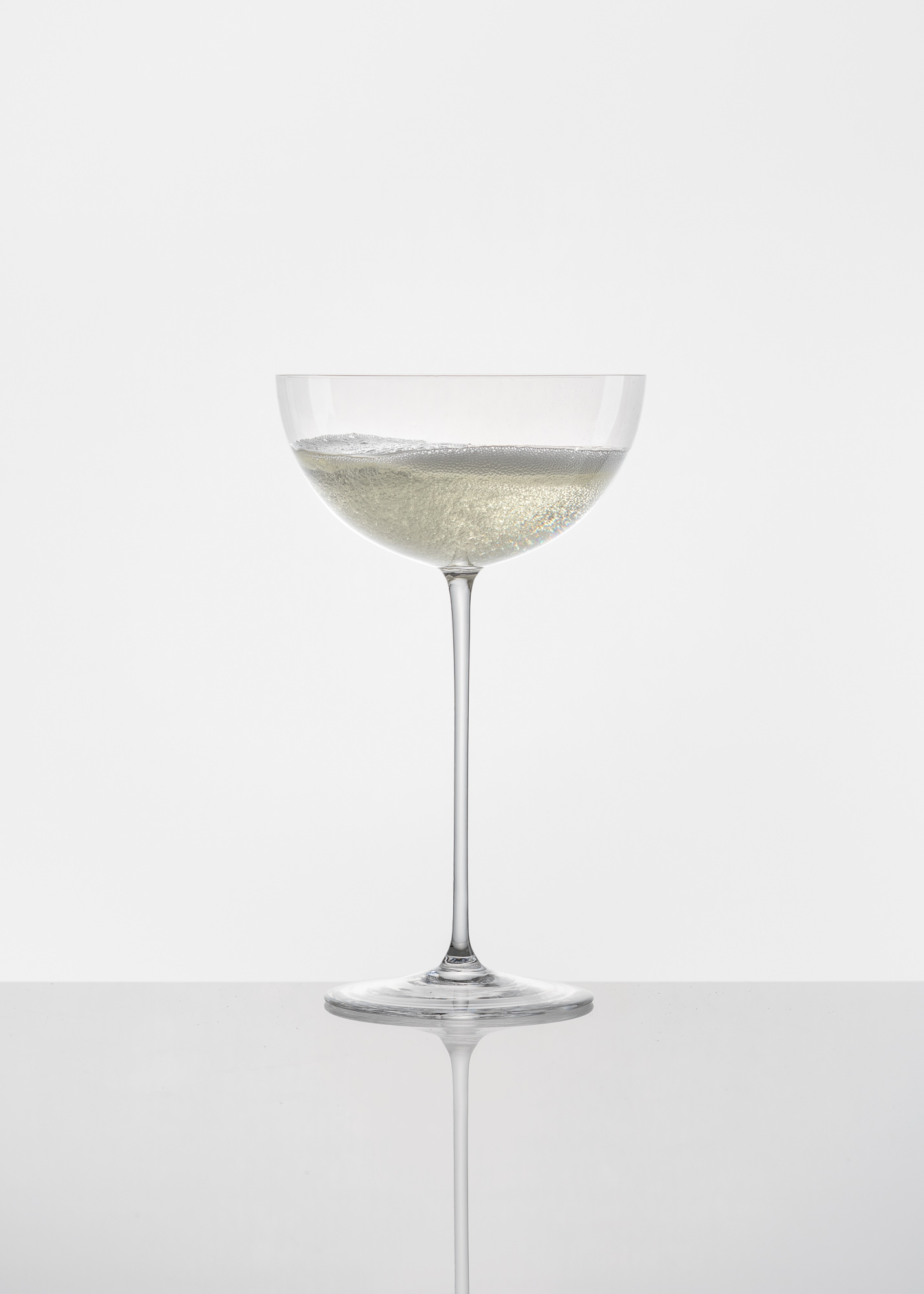 Pahar pentru vin spumant „Bubbles” transparent- Lukáš Houdek
