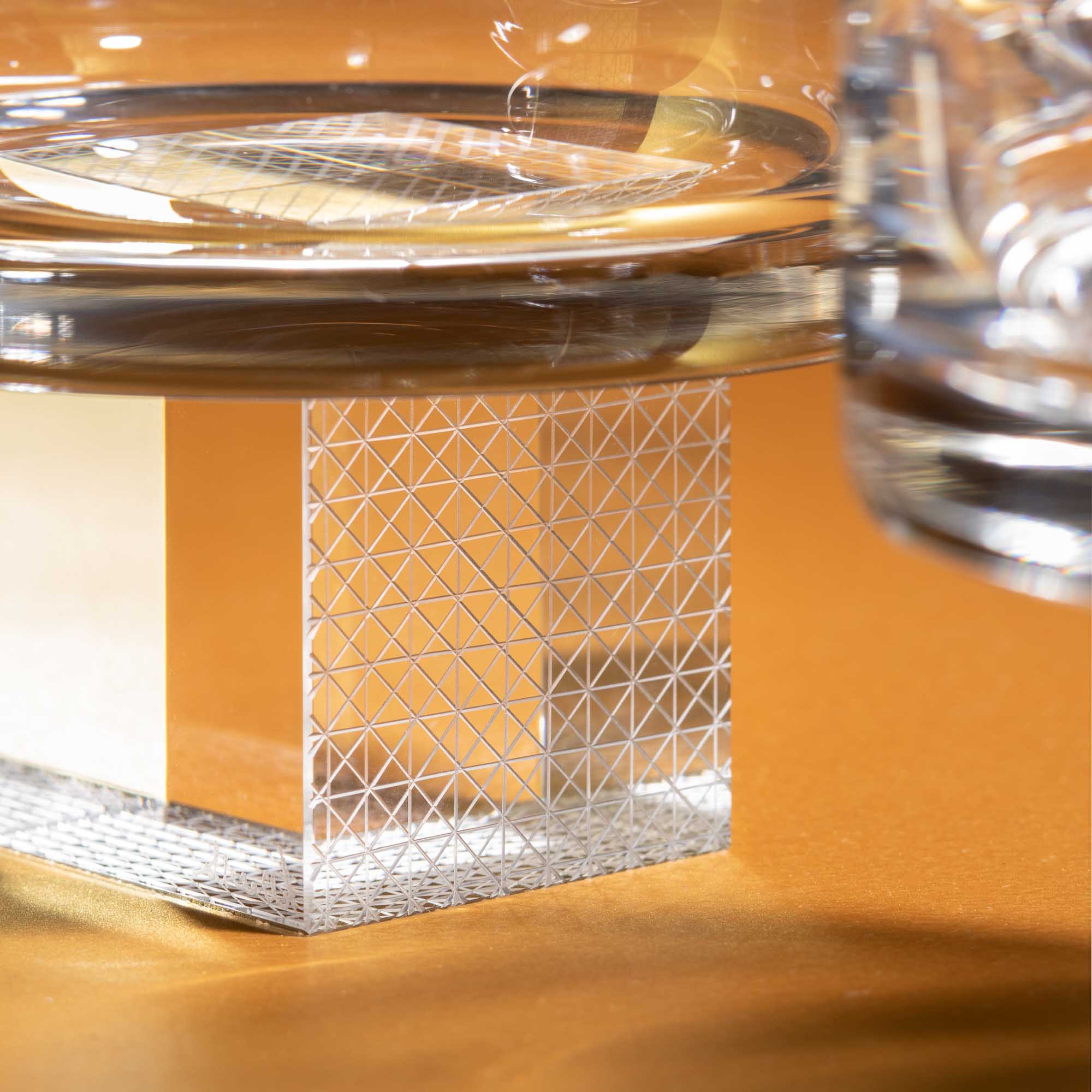 Pahar pentru whisky CUBE transparent - Lukáš Houdek