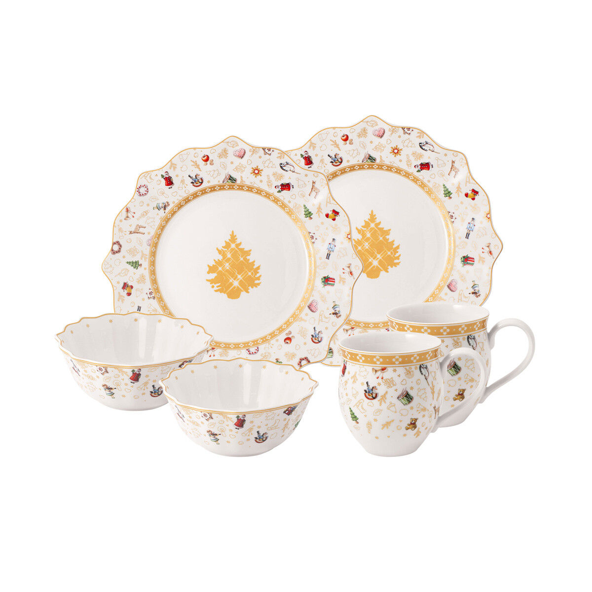 Set mic dejun pentru 2 pers. 6buc Toys Delight - Villeroy & Boch