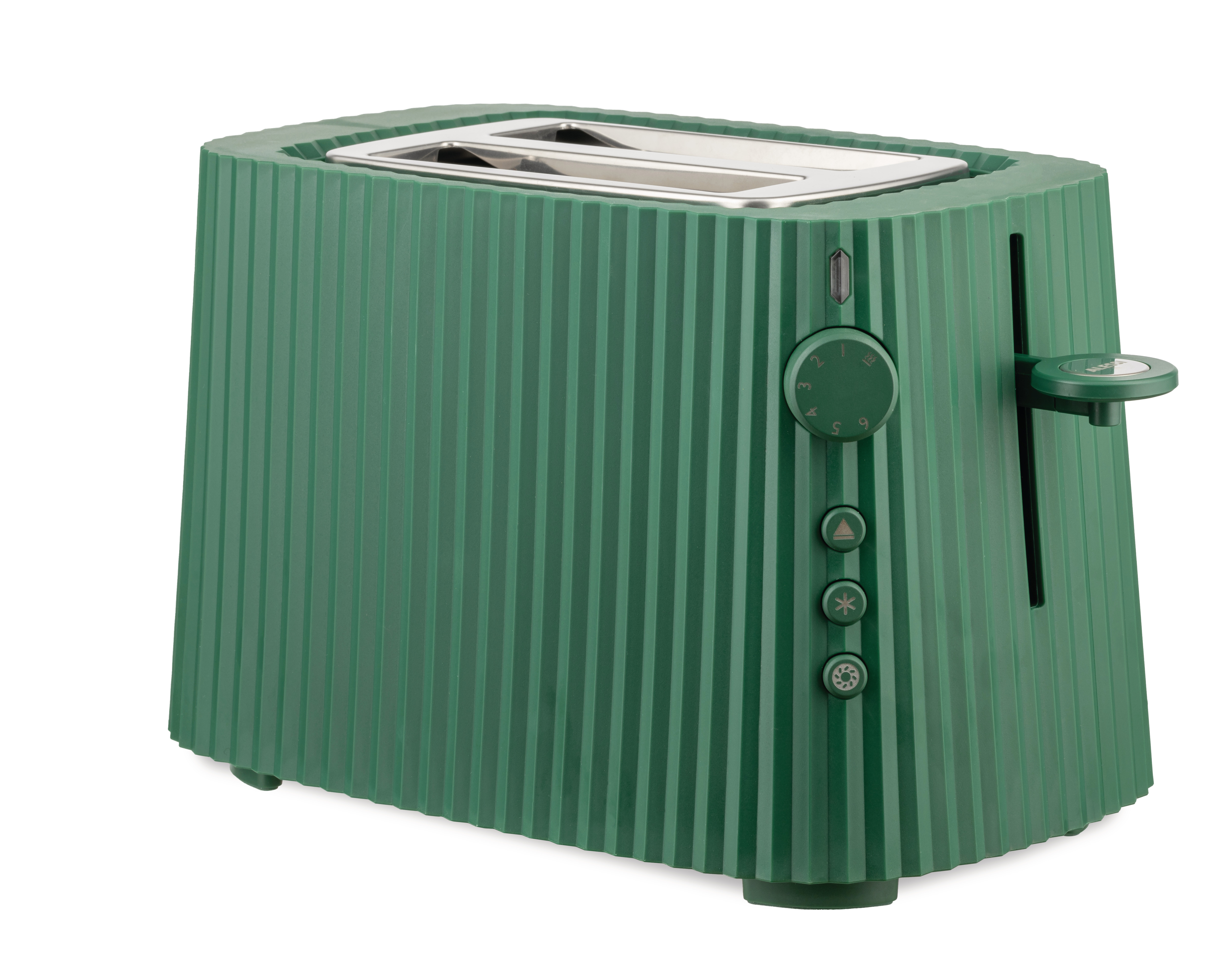Prăjitor de pâine Plissé verde- Alessi