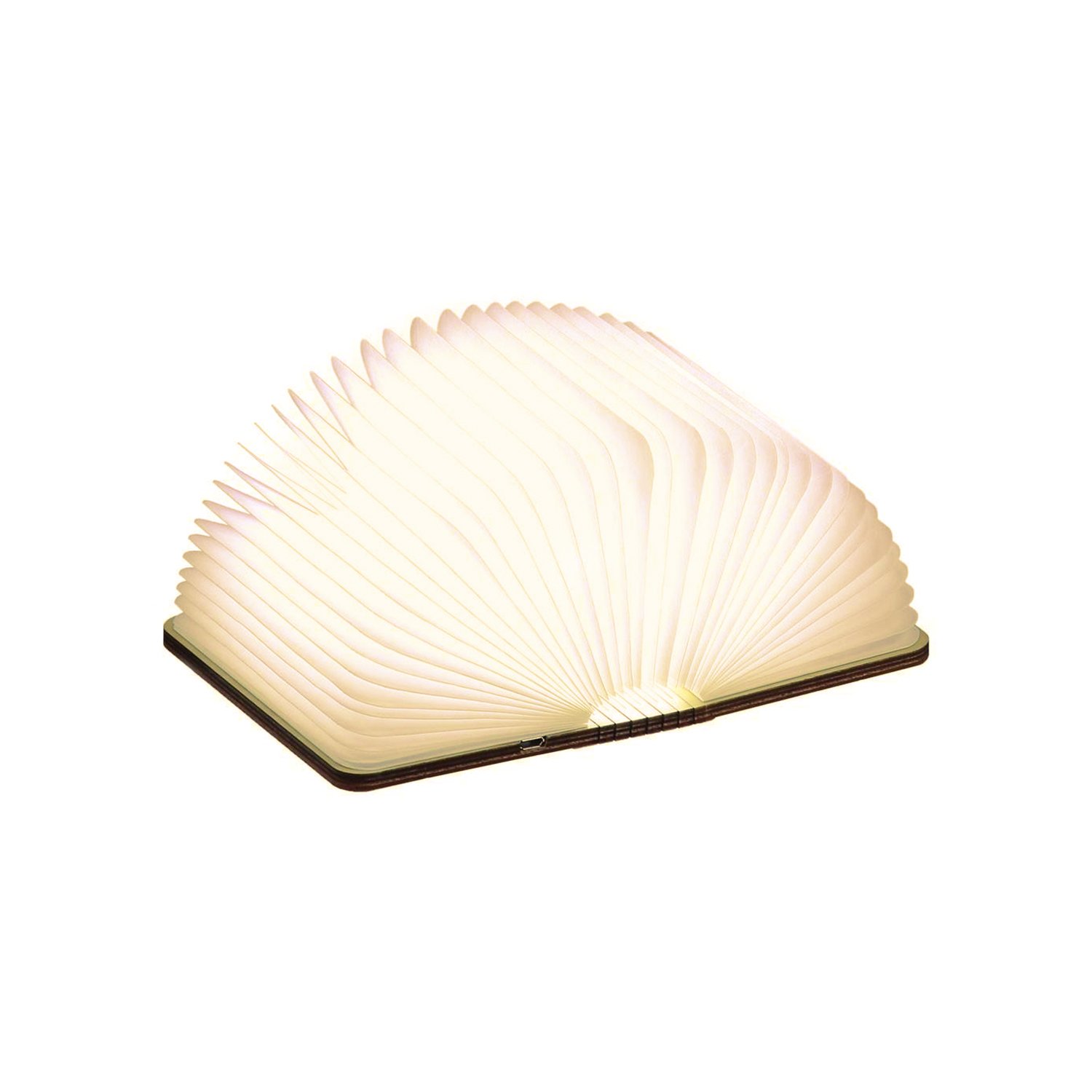 Lampă pliabilă Smart Book mini nuc - Gingko