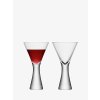 44274 5 sklenice na vino moya 395 ml cira set 2 ks lsa international