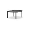 ED 07 02 BK Woody Table 80cm Black Stained Oak