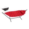 fatboy headdemock superb deluxe red incl pillow & rack black 1920x1280 packshot 01 105802