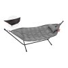 fatboy headdemock superb deluxe rock grey incl pillow & rack black 1920x1280 packshot 01 104465
