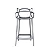 Scaun de bar Masters METAL, h. 65 cm, culori multiple - Kartell (Culoare aur)