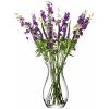 27398 flower grand posy sklenena vaza 32cm lsa handmade