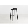 100811 Mono bar stool black 4