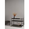 Raft regal "Tray", mărime joasă, 4 variante - Woud (Varianta rafturi din stejar deschis la culoare - 1 scurt, 2 lungi)