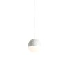 Abajur "dot", mic, 2 variante - Woud (Varianta metal negru, sticlă opală)