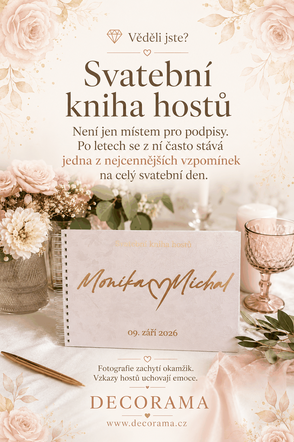 Svatební kniha hostů