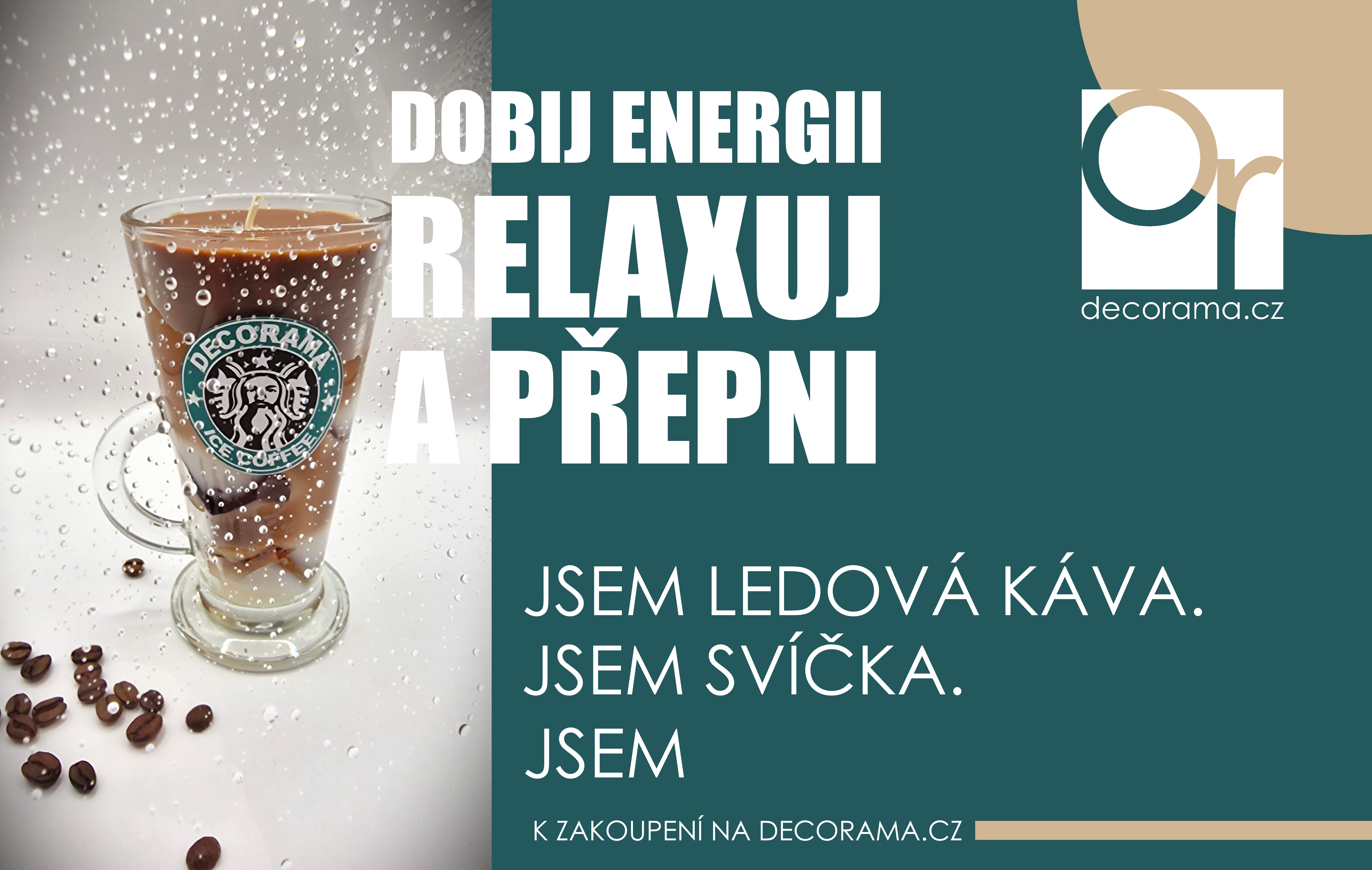 Vonná svíčka „Ledová káva“