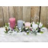 Adventní svícen - (4) barevný