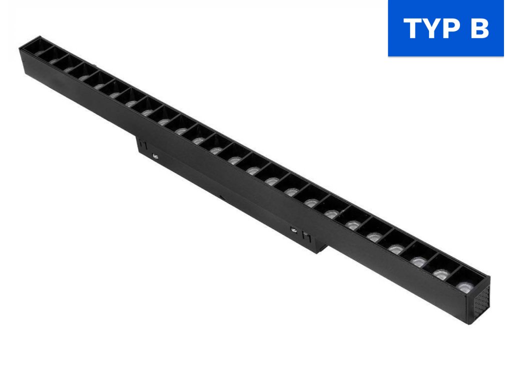 Svietidlo s diódami na magnetické lišty 24W 3000K DDCX-GS24-436 - TYP B