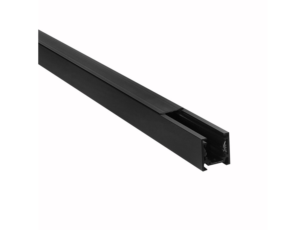 LL-16B Mini magnetická magnetická lišta 200 cm čierna