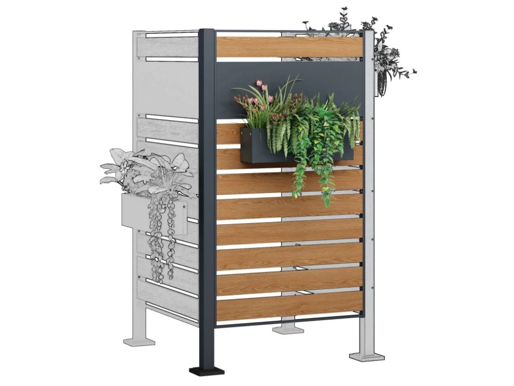 oslona kosza na smieci 1 panel produkt