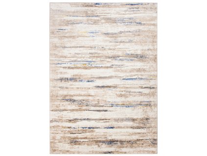 Kusový koberec D158M biely/DARK modrý ASTHANE (Rozmer 80x150)