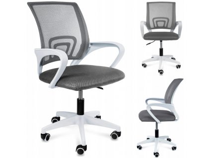 Otočná stolička SMART sivá