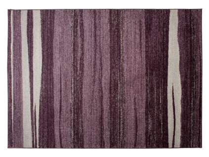 Kusový koberec 3437A tmavo fialový RASTA (Rozmer 80x150)