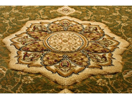 Kusový koberec 5071A LEMON zelený YESEMEK OV (Rozmer 150x295)