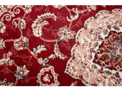 Kusový koberec 6956A červený DUBAI BIL (Rozmer 200x300)