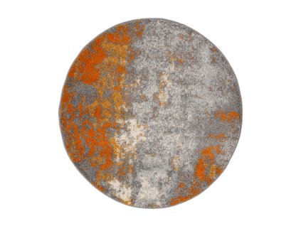 Kusový koberec H172A oranžový SPRING (Rozmer 140x200)