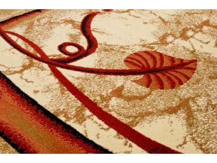 Kusový koberec 9106A hnedo oranžový ANTOGYA (Rozmer 240x330)