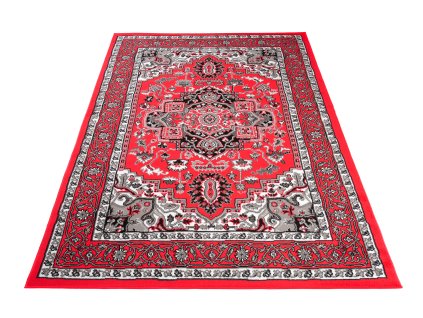 Kusový koberec Q011B červený EUFRAT ESM (Rozmer 80x150)