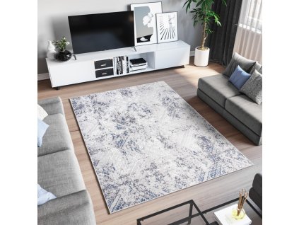 Kusový koberec Q169A sivý SKY EZM (Rozmer 200x300)