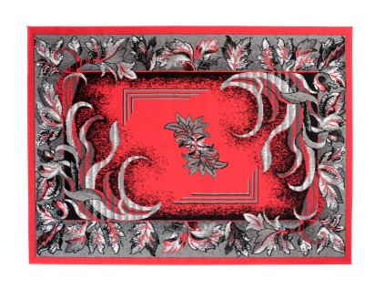 Kusový koberec C511G červený/čierny BALI PP (Rozmer 200x300)