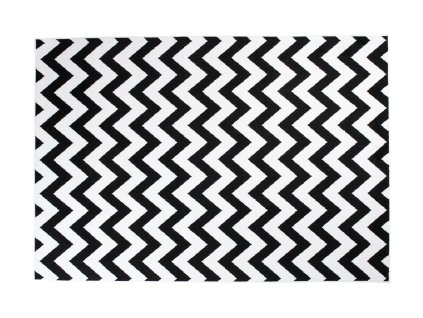 Kusový koberec T238B biely CHEAP PP CRM (Rozmer 240x330)