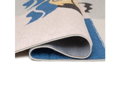 Kusový koberec H328A biely/sivý HAPPY FBA (Rozmer 160x230)