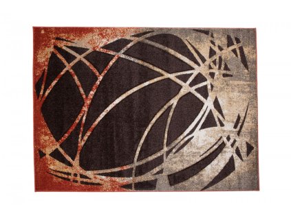 Kusový koberec H105A DARK hnedý SUMATRA carving (Rozmer 240x330)