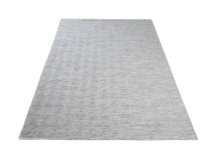 Kusový koberec 21104 Silver čierny/sivohnedý DY. TERAZZA (Rozmer 70x140)