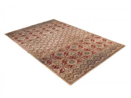 Kusový koberec Bohemian 23123 berberský/červený (Rozmer 80x150)