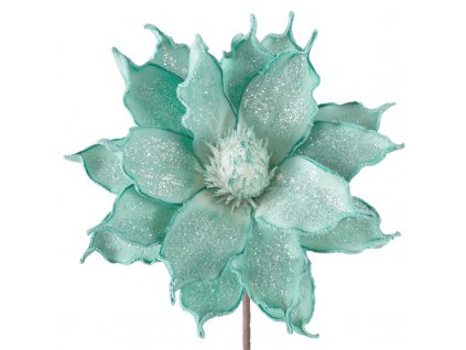 Dekoratívny kvet z kolekcie flore mentolová
