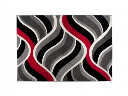 Kusový koberec 3481B čierny SUMATRA (Rozmer 80x300)