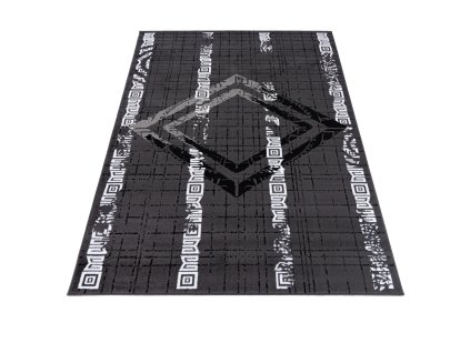 Kusový koberec FM35A DARK sivý ATENA CRM (Rozmer 80x150)