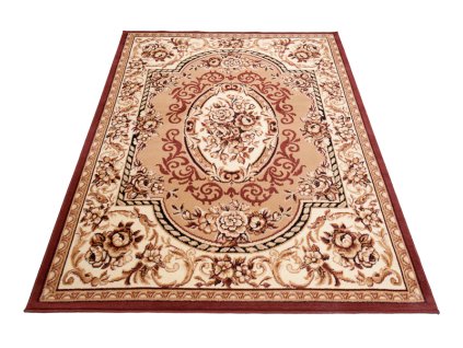 Kusový koberec F739A DARK béžový ATLAS PP (Rozmer 300x400)