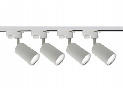 zestaw szynoprzewod szyna 2m 4x oprawa gu10 led big