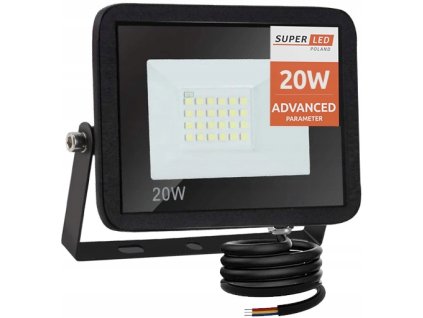 naswietlacz led halogen lampa slim led 20w premium big