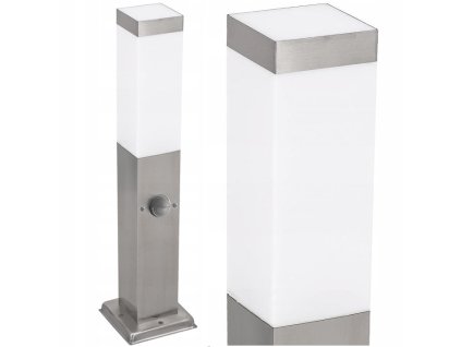 Záhradná lampa 45 cm E27 so snímačom pohybu