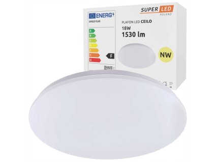 LED stropné svietidlo 18W panelové CCD SuperLED